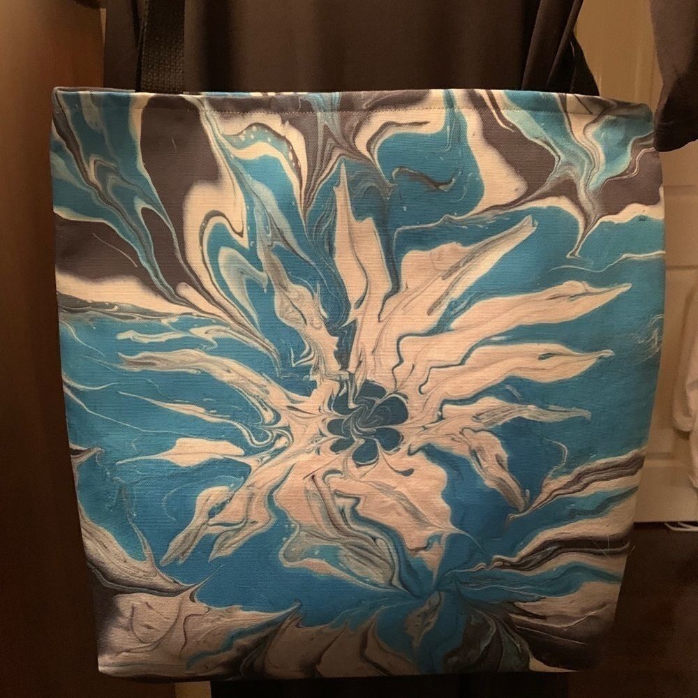 ORIGINAL ART TOTE BAG - Picture 2 of 3